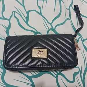 Black Quilted Women's Wallet